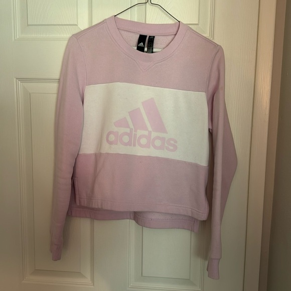 Lavender adidas sweatshirt size xs - Picture 1 of 3